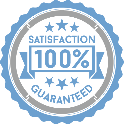 100% Satisfaction Guaranteed